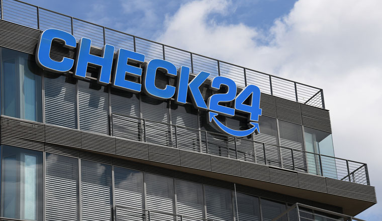 Munich, Bavaria / Germany - June 21, 2019: Headquarters of check24 in Munich, Germany - Check24 is Germanys largest online comparison portal 