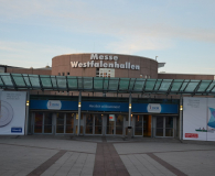 Die Westfalenhallen Dortmund warten auf ihre Besucher - die DKM 2015 ist eröffnet