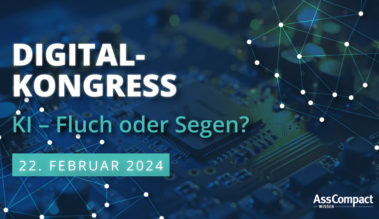 Heute: Digitalkongress „KI – Fluch oder Segen?“