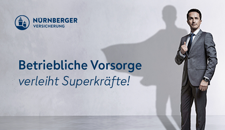 Firmenkunden absichern: betriebliche Vorsorge der NÜRNBERGER