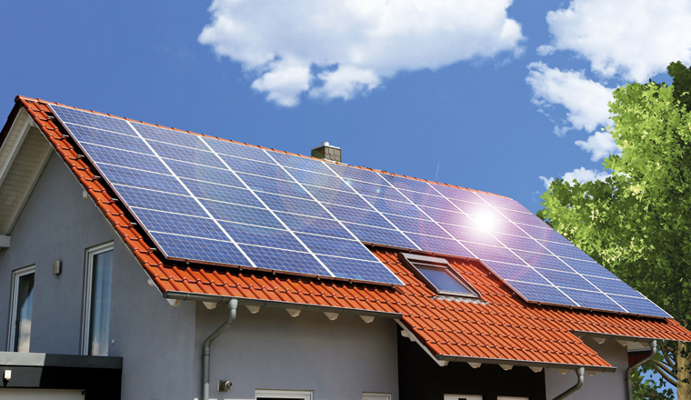 Wohngebäude und die Absicherung erneuerbarer Energien