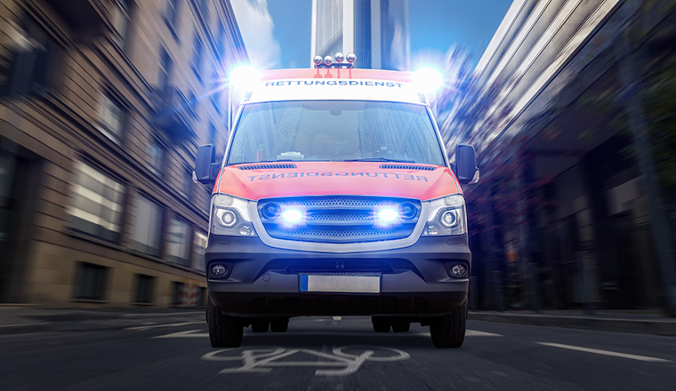 Unfall mit Rettungswagen – Schadensersatzpflicht?