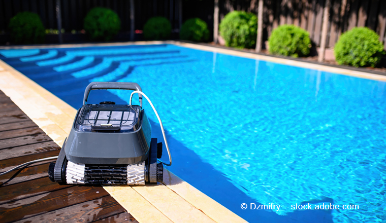 Hausratversicherung: Ist ein Poolroboter ein Gartengerät?