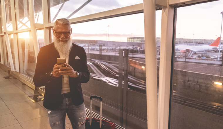 Flugbuchung per Handy: Zeit für Check-in muss sein