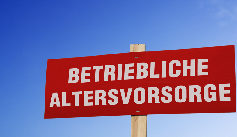 Schild, Betriebliche Altersvorsorge