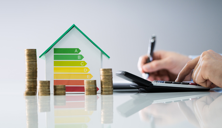 Immobilien mit niedriger Energieeffizienz werden im Preis sinken