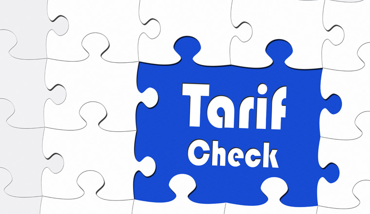 Tarif Check