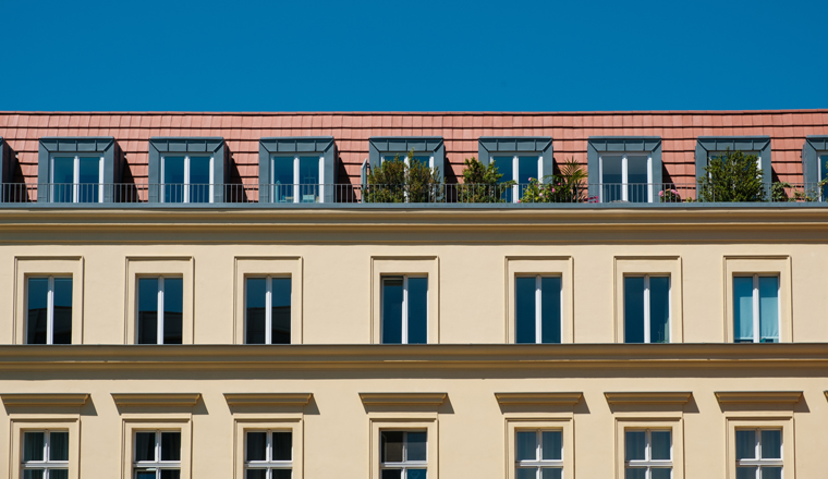 house facade, residential building exterior, real estate