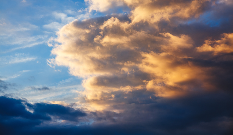 Fantastic colorful sunrise with cloudy sky. Image template of textured sky. Scenic image of dramatic light in summer weather. Picturesque photo wallpaper. Natural background. Beauty of earth.