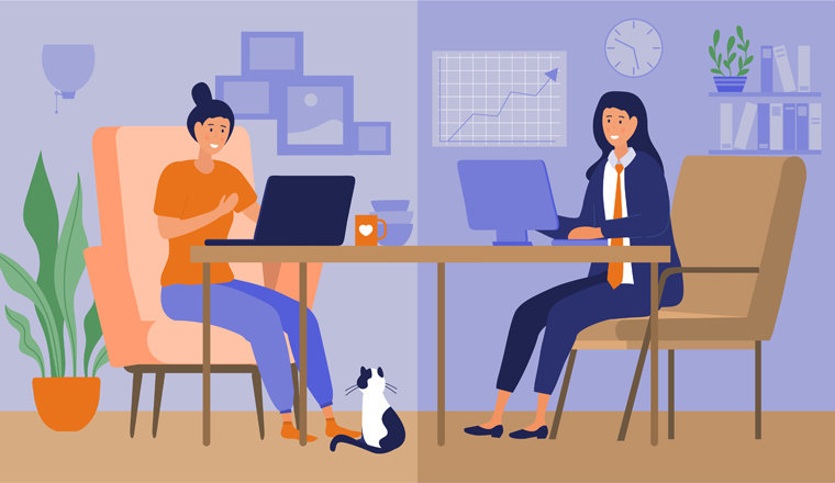 Home-Office hat sich etabliert, klassisches Büro bleibt relevant 
