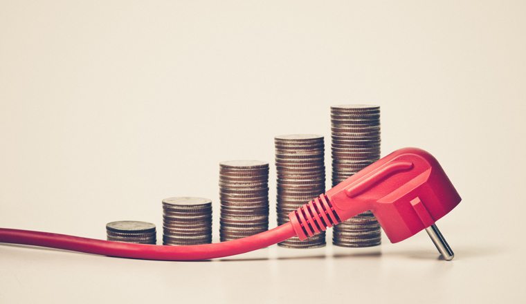 Strom- und Gaspreise um fast 5% gestiegen