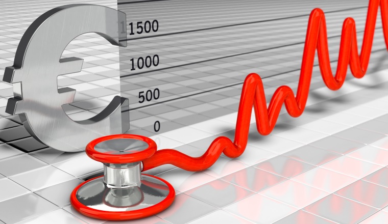 Kosten, Gesundheit, Krankenkasse, Beiträge, Erhöhung, Arbeitgeber, Krankenversicherung, PKV, Arbeitgeberanteile, GKV, Pflege, steigen, Geld, Beitrag, Unternehmen, Stethoskop, Krankenkassenbeiträge, Versicherung, Pflegegeld, Kostenexplosion, Mehrkosten, Belastung, Diagramm, Unternehmer, Lohnnebenkosten, Graph, zahlen, Euro, Illustration, Grafik, Werbung, Trend, Symbol, Zeichen, 3D, teuer, zu hoch, Abrechnung, Arbeit, Arbeitnehmer, Bruttolohn, modern, rot, bildlich, Gelder, Abbildung, Gesundheitswesen, Konzept, Zukunft, illustriert