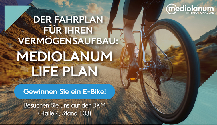 Treffen Sie Mediolanum auf der DKM 2026 in Dortmund!