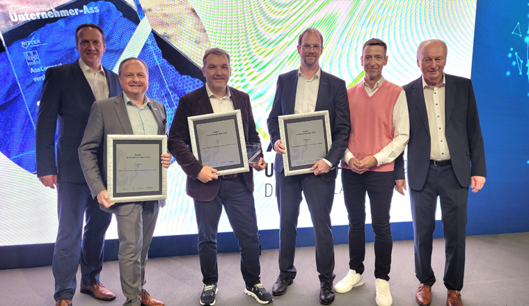 Die Makler-Gewinner beim Award Unternehmer-Ass 2024