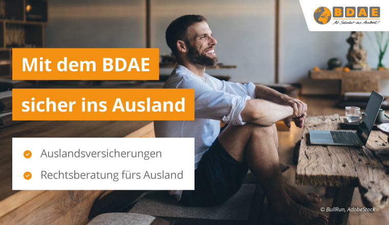 Gut abgesichert im Ausland – mit dem BDAE