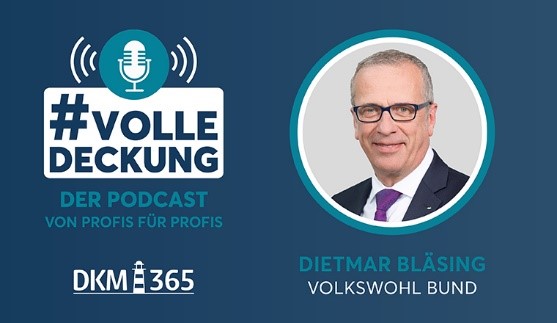 Neuer Podcast #VolleDeckung: Dietmar Bläsing Premierengast 