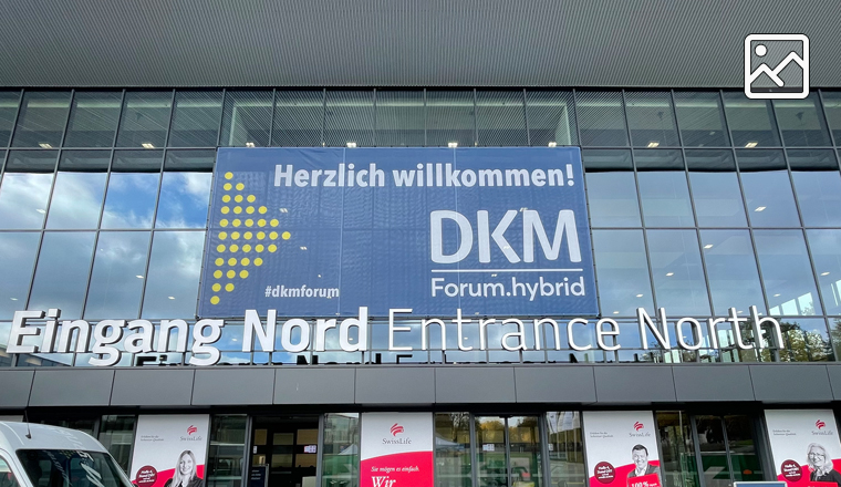 Erste Impressionen von dem DKM Forum hybrid 2021