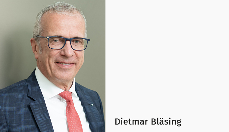 Vorstand seit 25 Jahren: Dietmar Bläsing feiert Jubiläum