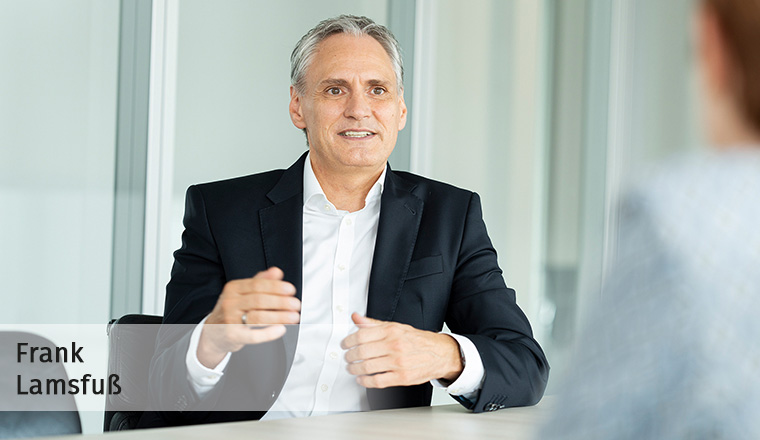 Lamsfuß: „Unser Ziel ist, Makler noch individueller zu bedienen“
