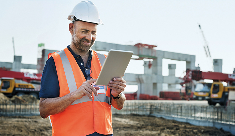 Construction Architecture Hardhat Helmet Structure Concept