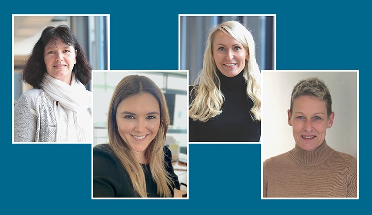 Vier Frauen im Managementteam der Gothaer Allgemeine