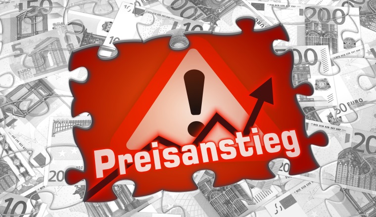 Preisanstieg, Preiserhöhung, Geld, Preise, teurer ,Preissteigerung, rasant, Anstieg Mehrkosten Inflation, Teuerungsrate, Euro, Geldscheine, Verteuerung, Hinweis, Achtung, versteckte Illustration Erhöhung warnen, Miete Lebensunterhalt, Grafik, Lebensmittel allgemein, höhere, Deutschland, Kostenexplosion, Warnhinweis Schild Leben Entwicklung Hintergrund, rot Symbol, Preisentwicklung nach oben Abbildung bildlich neutral niemand Euroscheine aufpassen, symbolisch, Hintergrund, Konzept, immobilienpreise, drastisch anstieg Lebenshaltungskosten, Warnung