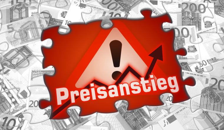 Preisanstieg, Preiserhöhung, Geld, Preise, teurer ,Preissteigerung, rasant, Anstieg Mehrkosten Inflation, Teuerungsrate, Euro, Geldscheine, Verteuerung, Hinweis, Achtung, versteckte Illustration Erhöhung warnen, Miete Lebensunterhalt, Grafik, Lebensmittel allgemein, höhere, Deutschland, Kostenexplosion, Warnhinweis Schild Leben Entwicklung Hintergrund, rot Symbol, Preisentwicklung nach oben Abbildung bildlich neutral niemand Euroscheine aufpassen, symbolisch, Hintergrund, Konzept, immobilienpreise, drastisch anstieg Lebenshaltungskosten, Warnung