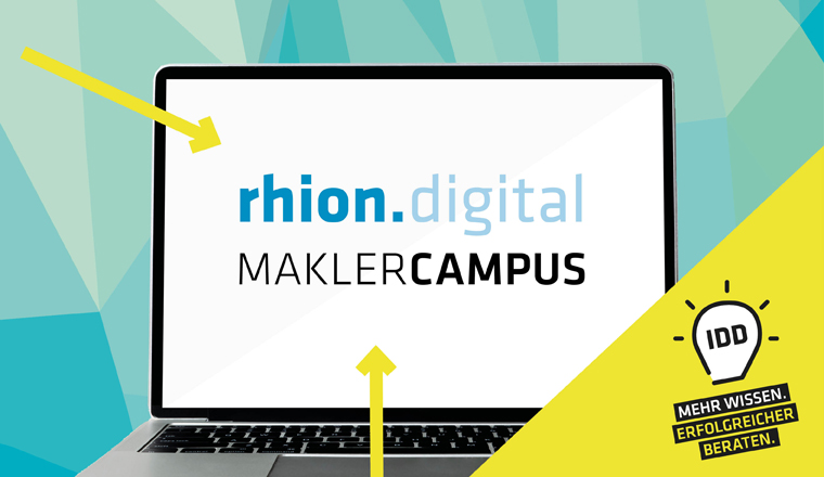Innovatives Extra: Der neue MaklerCampus von rhion.digital