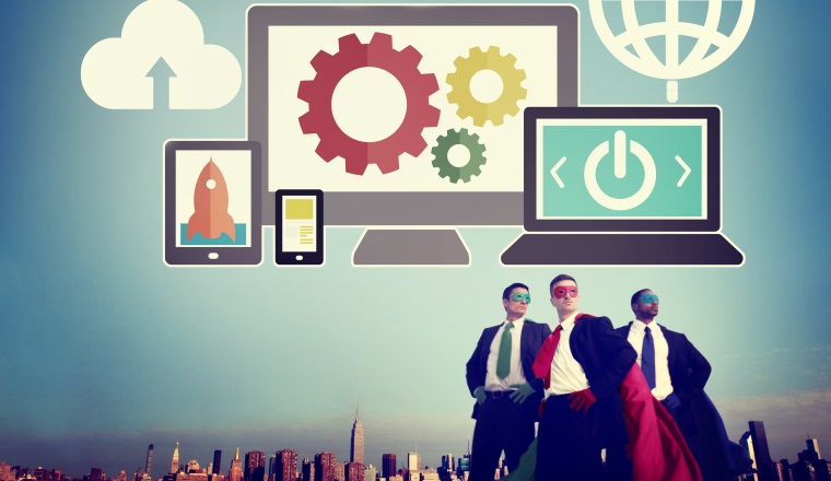 Cloud Computing Network Online Internet Storage Concept