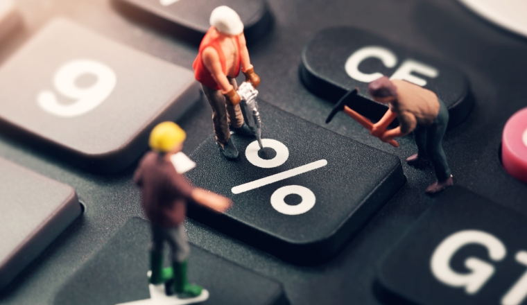 doing the best regarding interest rates concept