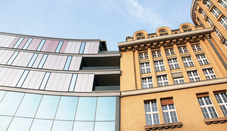 alt vs neu Fassade Leipzig