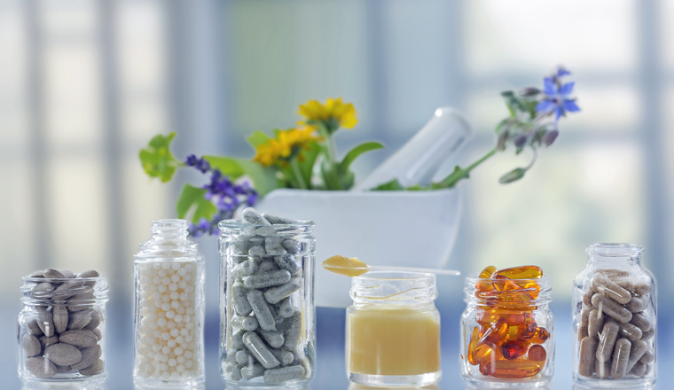 Medicine, Healthcare, Pharmaceuticals Food supplements and homeopathy