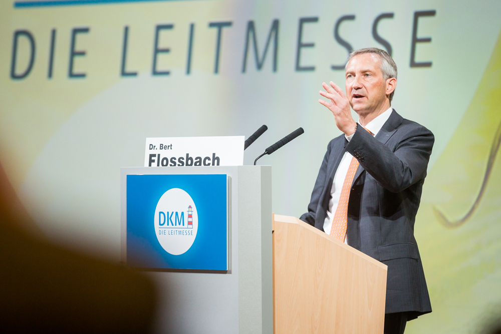 Bert Flossbach sprach in seinem Vortrag in der Speaker's Corner am Mittwochmittag über Investmentstrategien in diesen turbulenten Zeiten.