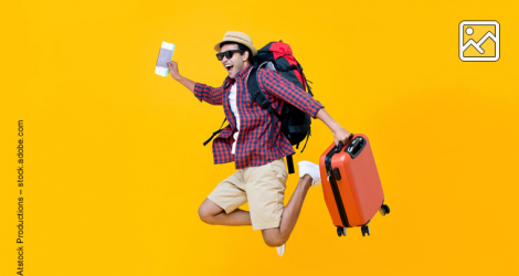 Ab auf Reise: Aber versichert!