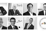 Der neue Vorstand im Überblick: Jürgen Engelberth, Helge Ziegler, Oliver Helfrich, Marcus Lasar, Kurt Friedl, Kai Enders, Markus Langenbach (von oben links nach unten rechts)