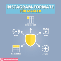 Instagram-Formate, die jeder Makler kennen und nutzen sollte