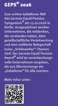 Altersarmut? Galadinner!